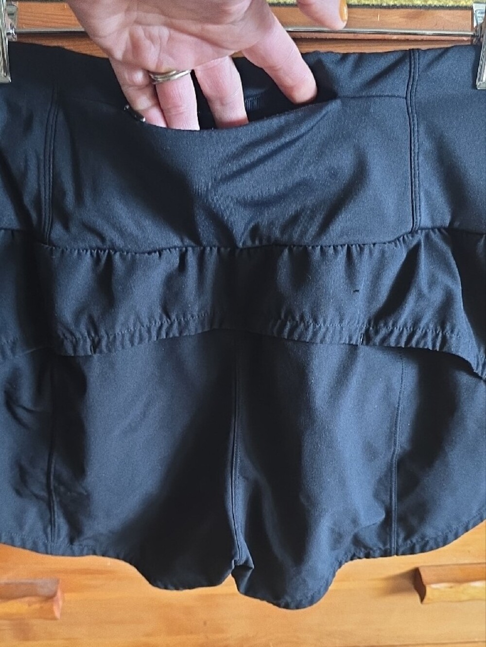 Black Women’s Athletic Shorts - Picture 4 of 4